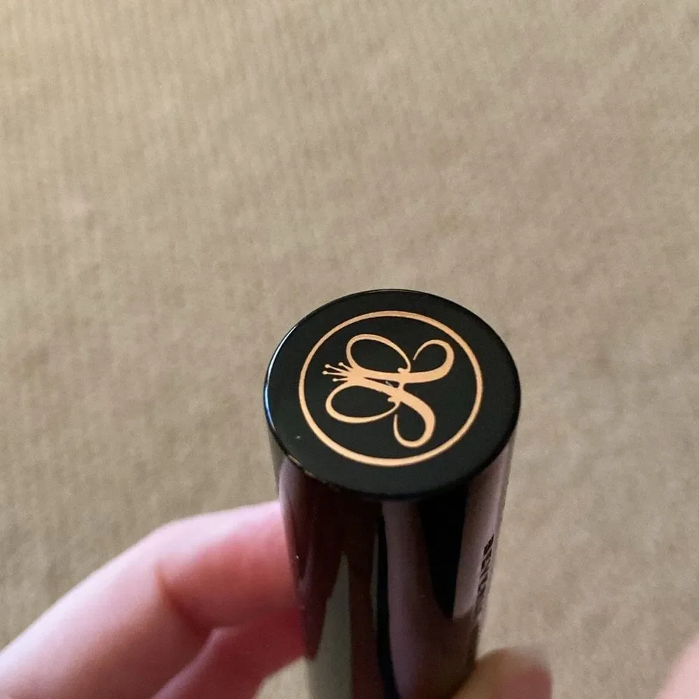 Anastasia Beverly Hills Matte Lipstick Ruby Red Full Size Discontinued Swatched